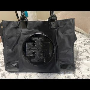 Tory Burch Large Black Tote
